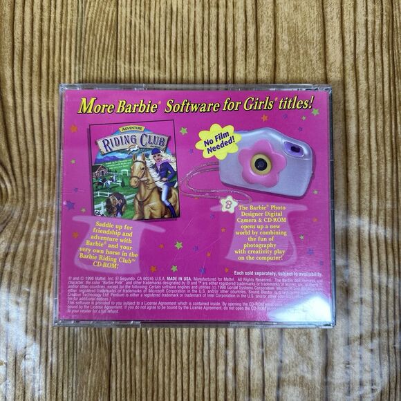 Barbie Adventure Detective CD-ROM PC 1998 Mattel - Picture 2 of 6